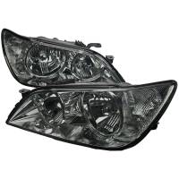 Spec'D Tuning Products - Spec-D 2001-2005 Lexus IS300 Factory Style Crystal Headlights (Chrome Housing/Smoke Lens) - Image 1
