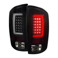 Spec'D Tuning Products - Spec-D 2002-2006 Dodge RAM 1500 2500 3500 LED Tail Lights -G2 (Glossy Black Housing/Smoke Lens) - Image 1