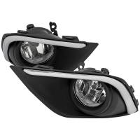 Spec'D Tuning Products - Spec-D 2016-2020 Mitsubishi Outlander H16 Fog Lights Kit (Chrome Housing/Clear Lens) - Image 1