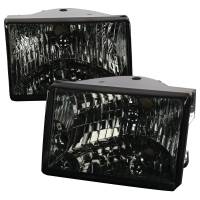 Spec'D Tuning Products - Spec-D 1993-1998 Jeep Grand Cherokee Factory Style Headlights (Chrome Housing/Smoke Lens) - Image 1