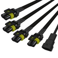 Spec'D Tuning Products - Spec-D Universal 10' 12 Gauge Fog Lights Wiring Harness w/ 4 Connectors - Image 1