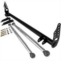 Spec'D Tuning Products - Spec-D 1992-2001 Honda Civic/Del Sol Acura Integra T-304 Stainless Steel Front Traction Bar Kit - Image 1