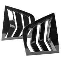 Spec'D Tuning Products - Spec-D 2011-2021 Dodge Charger Glossy Black Window Louvers - Image 1
