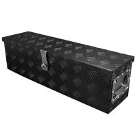 Spec'D Tuning Products - Spec-D Universal 31" Heavy Duty Black Aluminum Tool Box w/ Side Handles, Lock, & Keys - Image 1