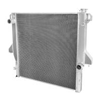 Spec'D Tuning Products - Spec-D 2003-2009 Dodge RAM 2500/3500 5.9L/6.7L Cummins Aluminum 2-Row Performance Radiator - Image 1