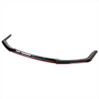 Spec'D Tuning Products - Spec-D 2017-2021 Honda Civic Si Glossy Black/Red Trim 3PC Front Bumper Lip Kit - Image 1