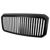 Spec'D Tuning Products - Spec-D 2011-2016 Ford F-250/F-350/F-450/F-550 Matte Black ABS Vertical Grille - Image 1