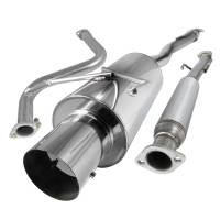 Spec'D Tuning Products - Spec-D 1990-1993 Honda Accord T-304 Stainless Steel N1 Style Catback Exhaust System - Image 1