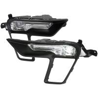 Spec'D Tuning Products - Spec-D 2018-2019 Ford Explorer LED Fog Lights Kit (Chrome Housing/Clear Lens) - Image 1