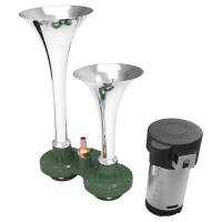 Spec'D Tuning Products - Spec-D Chrome 115db x2 Air Horn w/ Compressor Kit - Image 1