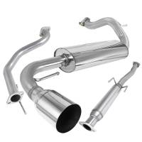 Spec'D Tuning Products - Spec-D 1988-1991 Honda CRX Hatchback T-304 Stainless Steel N1 Style Catback Exhaust System - Image 1