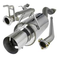 Spec'D Tuning Products - Spec-D 2006-2011 Honda Civic EX LX DX Sedan N1 Style Catback Exhaust System - Image 1