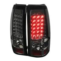 Spec'D Tuning Products - Spec-D 1999-2002 Chevrolet Silverado/ 1999-2006 GMC Sierra LED Tail Lights (Chrome Housing/Smoke Lens) - Image 1