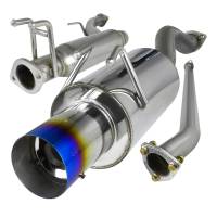 Spec'D Tuning Products - Spec-D 2006-2011 Honda Civic EX LX DX Sedan T-304 Stainless Steel N1 Style Catback Exhaust System w/ Burnt Tip - Image 1