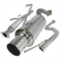 Spec'D Tuning Products - Spec-D 1996-2000 Honda Civic Hatchback T-304 Stainless Steel N1 Style Catback Exhaust System - Image 1