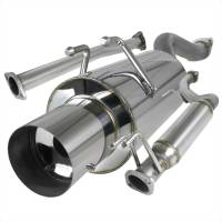 Spec'D Tuning Products - Spec-D 2006-2011 Honda Civic Si Coupe N1 Style Catback Exhaust System - Image 1
