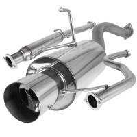 Spec'D Tuning Products - Spec-D 1992-2000 Honda Civic T-304 Stainless Steel N1 Style Catback Exhaust System - Image 1