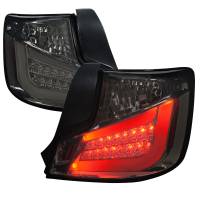 Spec'D Tuning Products - Spec-D 2011-2013 Scion tC LED Tail Lights (Chrome Housing/Smoke Lens) - Image 1