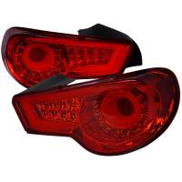 Spec'D Tuning Products - Spec-D 2012-2016 Scion FRS/ Subaru BRZ/ Toyota 86 Sequential LED Tail Lights (Chrome Housing/Red Lens) - Image 1
