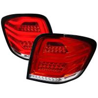 Spec'D Tuning Products - Spec-D 2006-2011 Mercedes Benz W164 ML Class LED Tail Lights (Chrome Housing/Red Lens) - Image 1
