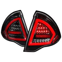 Spec'D Tuning Products - Spec-D 2010-2012 Ford Fusion LED Tail Lights (Jet Black Housing/Clear Lens) - Image 1