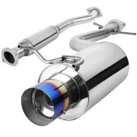 Spec'D Tuning Products - Spec-D 2001-2005 Lexus IS300 T-304 Stainless Steel Catback Exhaust System w/ Burnt Tip - Image 1