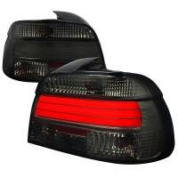Spec'D Tuning Products - Spec-D 2001-2003 BMW E39 5 Series Sedan LED Tail Lights (Chrome Housing/Smoke Lens) - Image 1