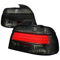 Spec'D Tuning Products - Spec-D 1997-2000 BMW E39 5 Series Sedan LED Tail Lights (Chrome Housing/Smoke Lens) - Image 1