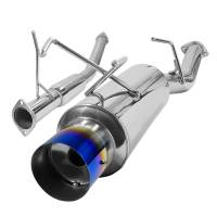 Spec'D Tuning Products - Spec-D 1989-1994 Nissan 240SX S13 T-304 Stainless Steel N1 Style Catback Exhaust System w/ Burnt Tip - Image 1