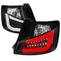 Spec'D Tuning Products - Spec-D 2011-2013 Scion tC V2 LED Tail Lights (Matte Black Housing/Clear Lens) - Image 1