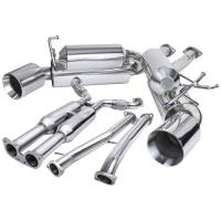 Spec'D Tuning Products - Spec-D 2003-2009 Nissan 350Z Dual Catback Exhaust System (Rolled Tip) - Image 1
