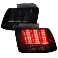 Spec'D Tuning Products - Spec-D 1999-2004 Ford Mustang Sequential LED Tail Lights - RS (Chrome Housing/Smoke Lens) - Image 1