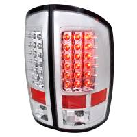 Spec'D Tuning Products - Spec-D 2002-2006 Dodge RAM LED Tail Lights (Chrome Housing/Clear Lens) - Image 1