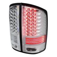 Spec'D Tuning Products - Spec-D 2002-2006 Dodge RAM V2 LED Tail Lights (Chrome Housing/Clear Lens) - Image 1