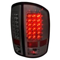 Spec'D Tuning Products - Spec-D 2002-2006 Dodge RAM LED Tail Lights (Chrome Housing/Smoke Lens) - Image 1