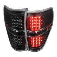 Spec'D Tuning Products - Spec-D 2009-2014 Ford F-150 LED Tail Lights - OZ (Matte Black Housing/Clear Lens) - Image 1