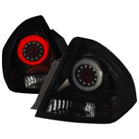Spec'D Tuning Products - Spec-D 2006-2013 Chevrolet Impala/ 2014-2016 Impala Limited LED Tail Lights (Glossy Black Housing/Smoke Lens) - Image 1