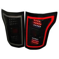 Spec'D Tuning Products - Spec-D 2015-2017 Ford F-150 LED Tail Lights (Glossy Black Housing/Smoke Lens) - Image 1