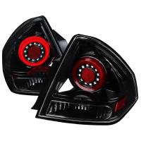 Spec'D Tuning Products - Spec-D 2006-2013 Chevrolet Impala/ 2014-2016 Impala Limited LED Tail Lights (Jet Black Housing/Clear Lens) - Image 1