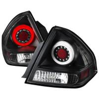 Spec'D Tuning Products - Spec-D 2006-2013 Chevrolet Impala/ 2014-2016 Impala Limited LED Tail Lights (Matte Black Housing/Clear Lens) - Image 1