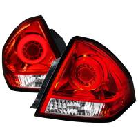 Spec'D Tuning Products - Spec-D 2006-2013 Chevrolet Impala/ 2014-2016 Impala Limited LED Tail Lights (Chrome Housing/Red Lens) - Image 1