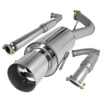 Spec'D Tuning Products - Spec-D 1995-1999 Mitsubishi Eclipse GST 2.0L Turbo T-304 Stainless Steel N1 Style Catback Exhaust System - Image 1
