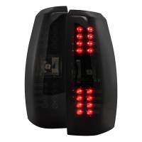 Spec'D Tuning Products - Spec-D 2007-2012 Chevrolet Avalanche LED Tail Lights (Glossy Black Housing/Smoke Lens) - Image 1
