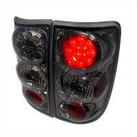 Spec'D Tuning Products - Spec-D 1995-2004 Chevrolet Blazer/S10 GMC Jimmy/Envoy Oldmosbile Bravada LED Tail Lights (Chrome Housing/Smoke Lens) - Image 1