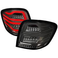 Spec'D Tuning Products - Spec-D 2006-2011 Mercedes Benz W164 ML Class LED Tail Lights (Chrome Housing/Smoke Lens) - Image 1