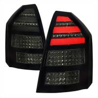 Spec'D Tuning Products - Spec-D 2005-2007 Chrysler 300C LED Tail Lights (Glossy Black Housing/Smoke Lens) - Image 1