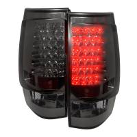 Spec'D Tuning Products - Spec-D 2007-2014 Chevrolet Tahoe/Suburban LED Tail Lights (Chrome Housing/Smoke Lens) - Image 1