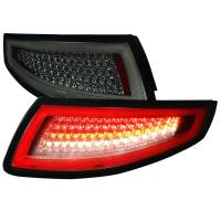 Spec'D Tuning Products - Spec-D 2005-2008 Porsche 911 997 Carrera / 2007-2009 911 997 GT3 LED Tail Lights (Chrome Housing/Smoke Lens) - Image 1
