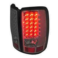 Spec'D Tuning Products - Spec-D 2000-2006 Chevrolet Suburban/Tahoe GMC Yukon/Yukon XL LED Tail Lights (Chrome Housing/Smoke Lens) - Image 1