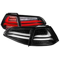 Spec'D Tuning Products - Spec-D 2015-2017 Volkswagen GTI/Golf LED Tail Lights (Matte Black Housing/Clear Lens) - Image 1